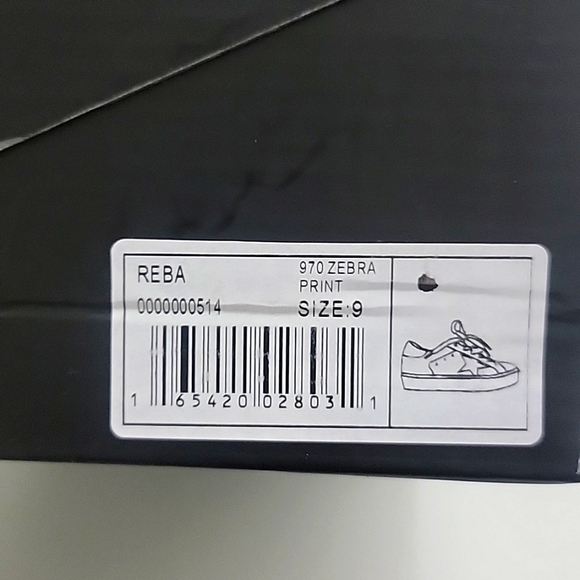 SHU SHOP Reba zebra print sneakers - Picture 12 of 13